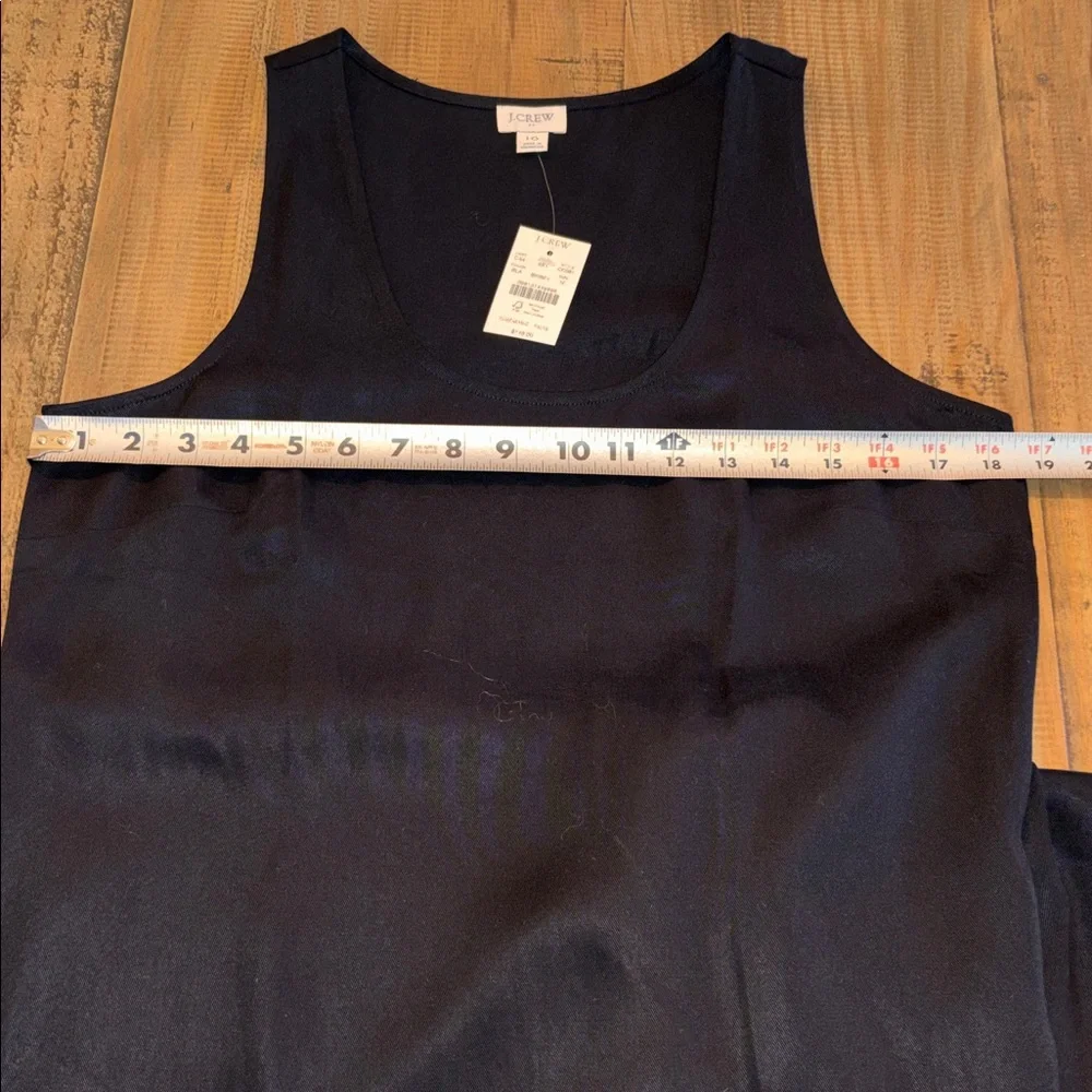 J. Crew Black Sleeveless Maxi Dress new with tags size 10
